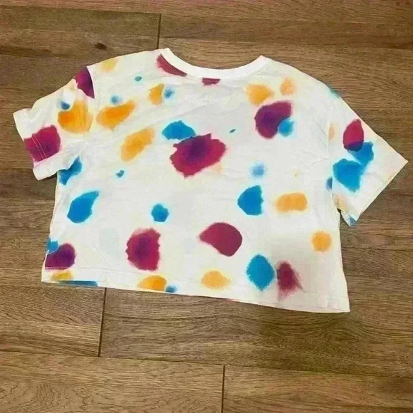 Nike Women's Festival Crop Graphic Short Sleeve T-shirt‎ - Women's M - Preowned - Picture 6 of 7